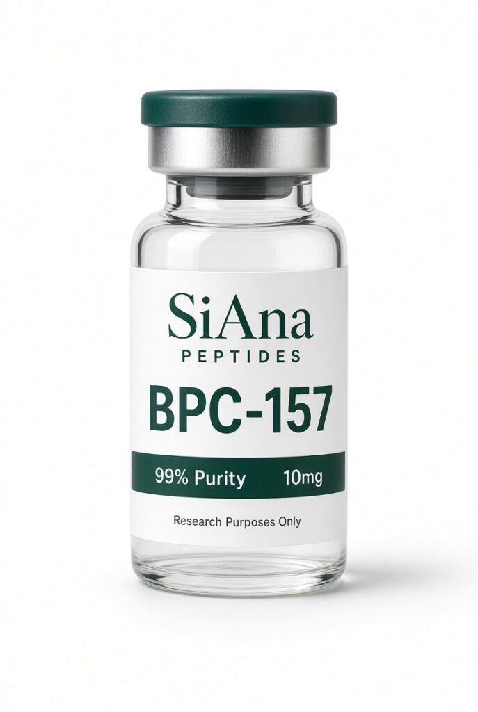SiAna Peptides BPC-157 (10 mg/vial) research vial
