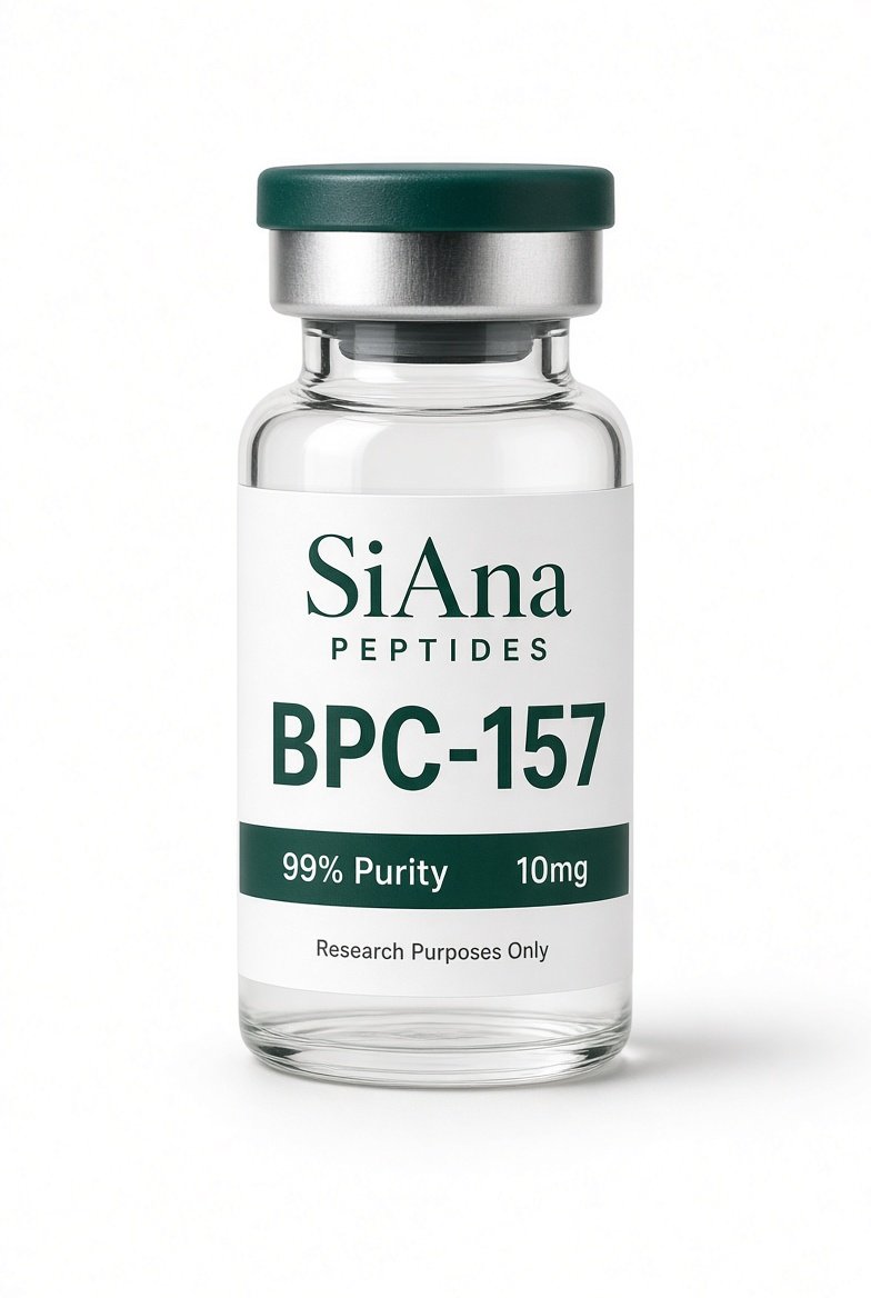 SiAna Peptides BPC-157 (10 mg/vial) research vial
