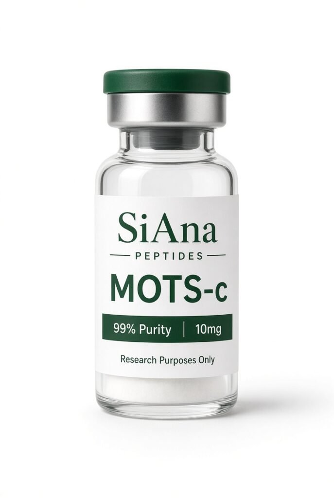 SiAna Peptides MOTS-c (10 mg/vial) research vial