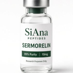 SiAna Peptides Sermorelin (10 mg/vial) research vial